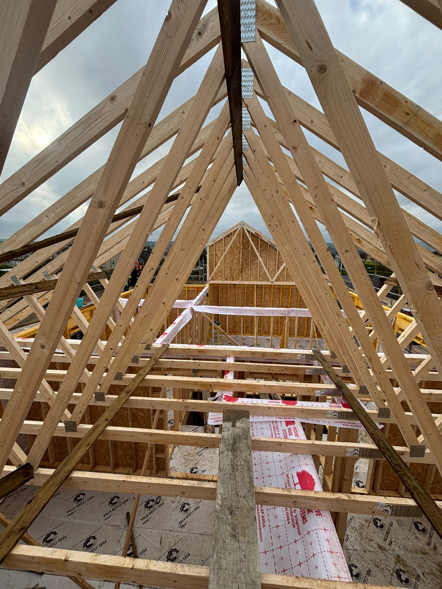 HBC Timberframe — roof truss structure